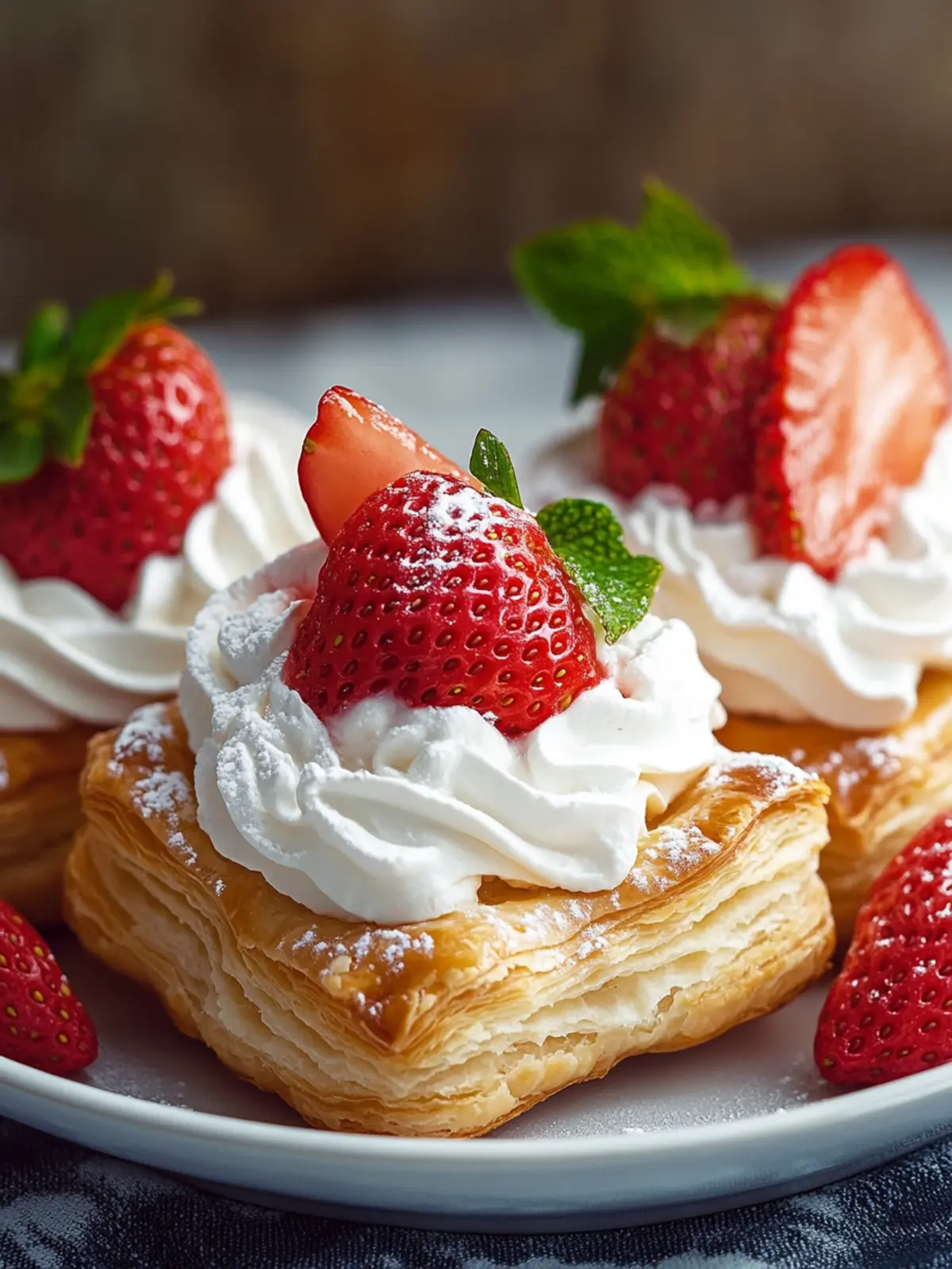 Decadent Strawberry Cream Puff Pastry for a Sweet Celebration 3 Strawberry Cream Puff Pastry