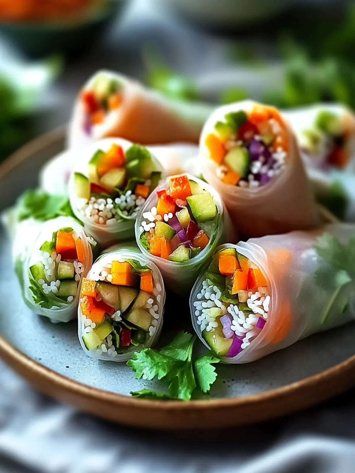 Crispy Veggie Spring Rolls: Your New Favorite Healthy Snack 2 Crispy Veggie Spring Rolls
