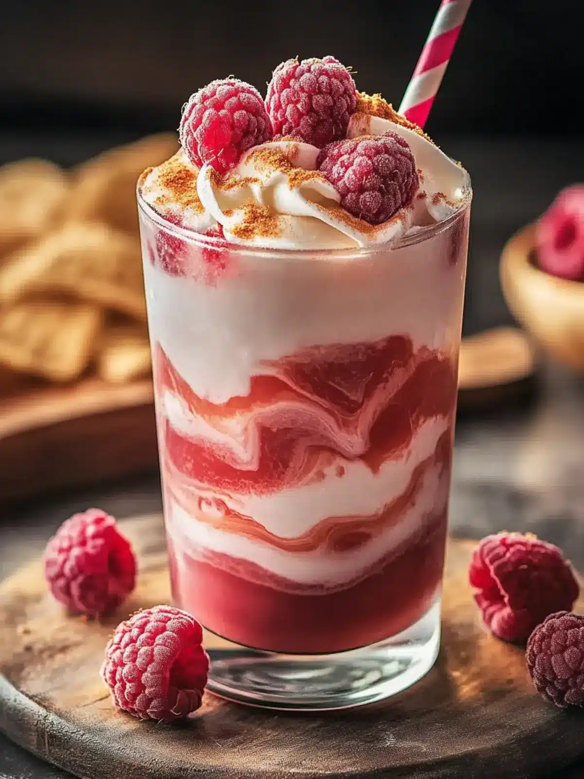 Delight in Refreshing Iced Raspberry Vanilla Chai Bliss 4 Refreshing Iced Raspberry Vanilla Chai