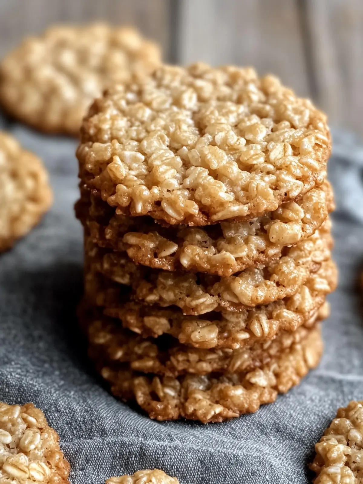 Chewy Rice Krispie Oatmeal Cookies for Quick Nostalgic Joy 3 Chewy Rice Krispie Oatmeal Cookies