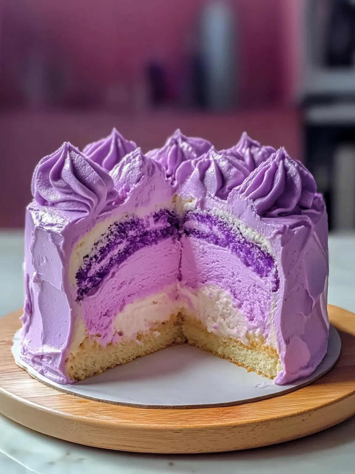 Taro Ube Cloud Cake: A Light, Dreamy Delight for All Occasions 3 Taro Ube Cloud Cake