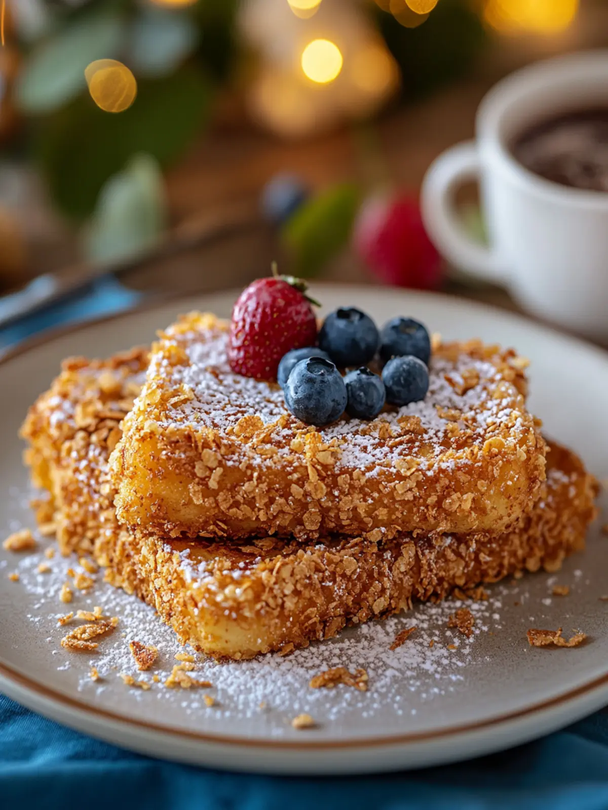 Delicious Cornflake Crusted French Toast You'll Crave Every Morning 2 Cornflake Crusted French Toast