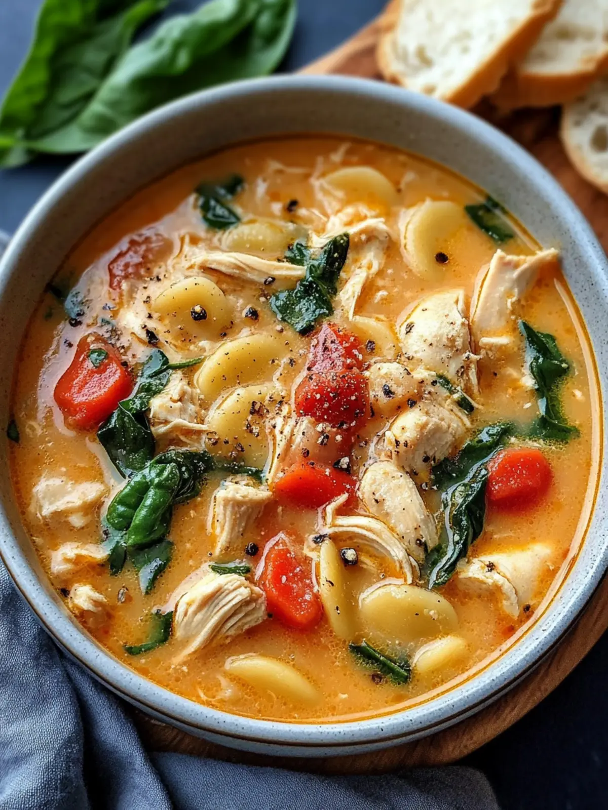 Tuscan Chicken Soup: Your New Favorite Comfort Food Bowl 2 Tuscan Chicken Soup: