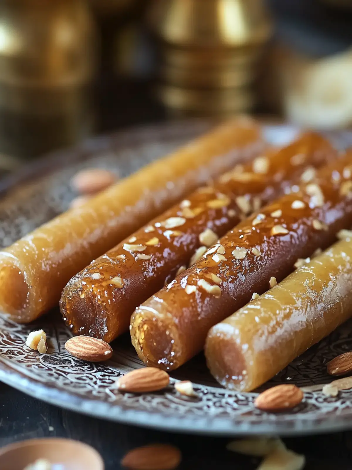 Mouthwatering Moroccan Honey and Almond Cigars You ll Love 3 Moroccan Honey and Almond Cigars