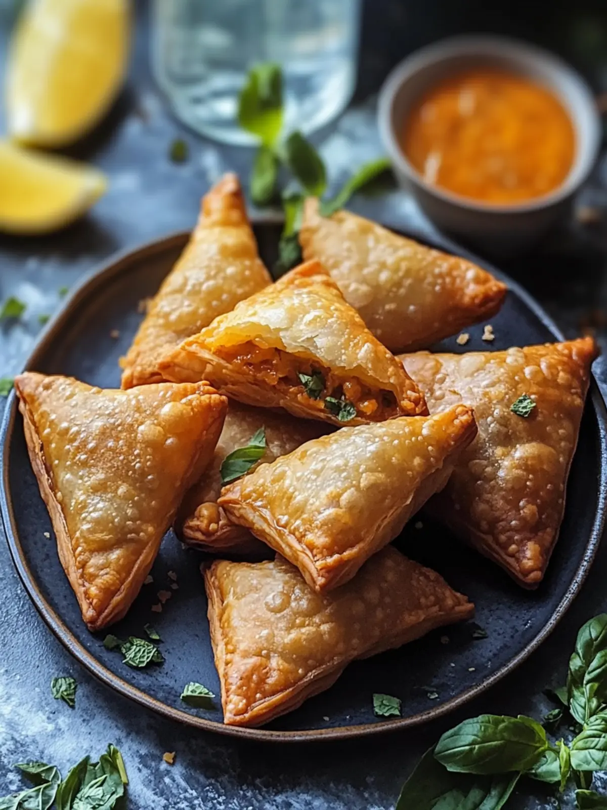 Sambusa Bliss: Crispy Pastries with a Flavorful Filling Surprise 4 Sambusa Bliss: Crispy Pastries with Flavorful Filling Magic