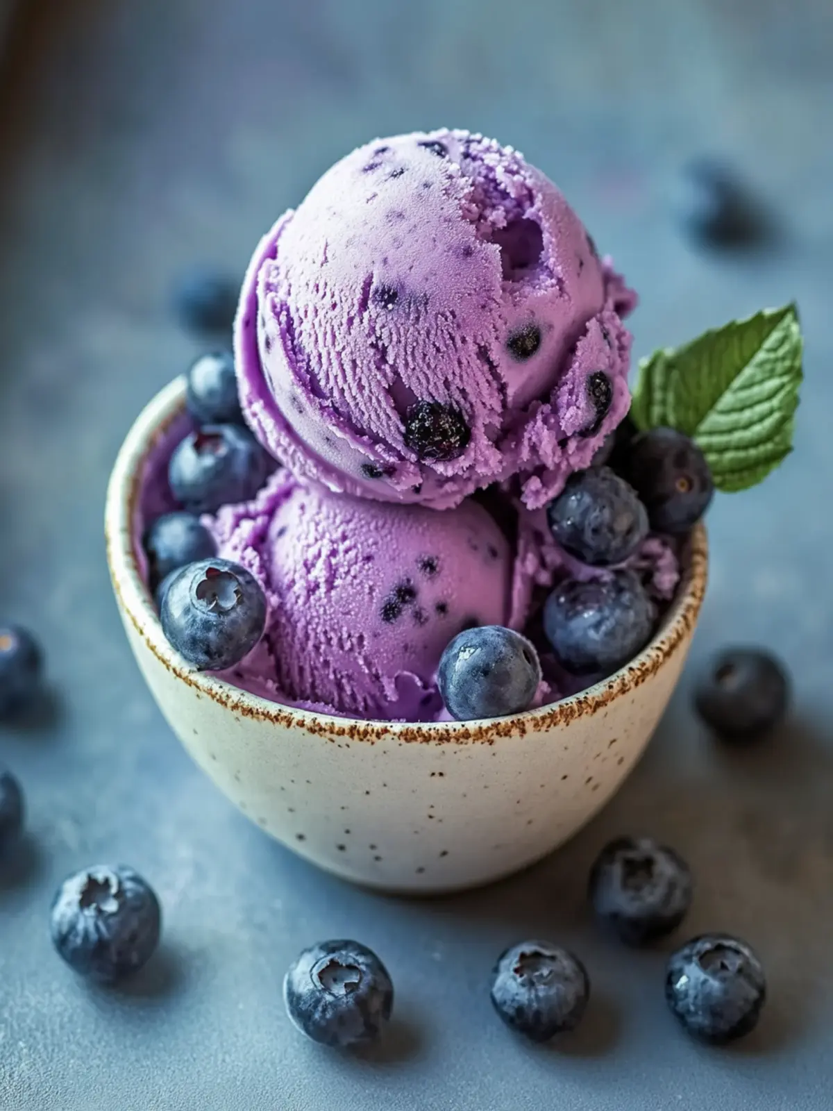 Creamy Blueberry Cottage Cheese Ice Cream You ll Love 2 Blueberry Cottage Cheese Ice Cream