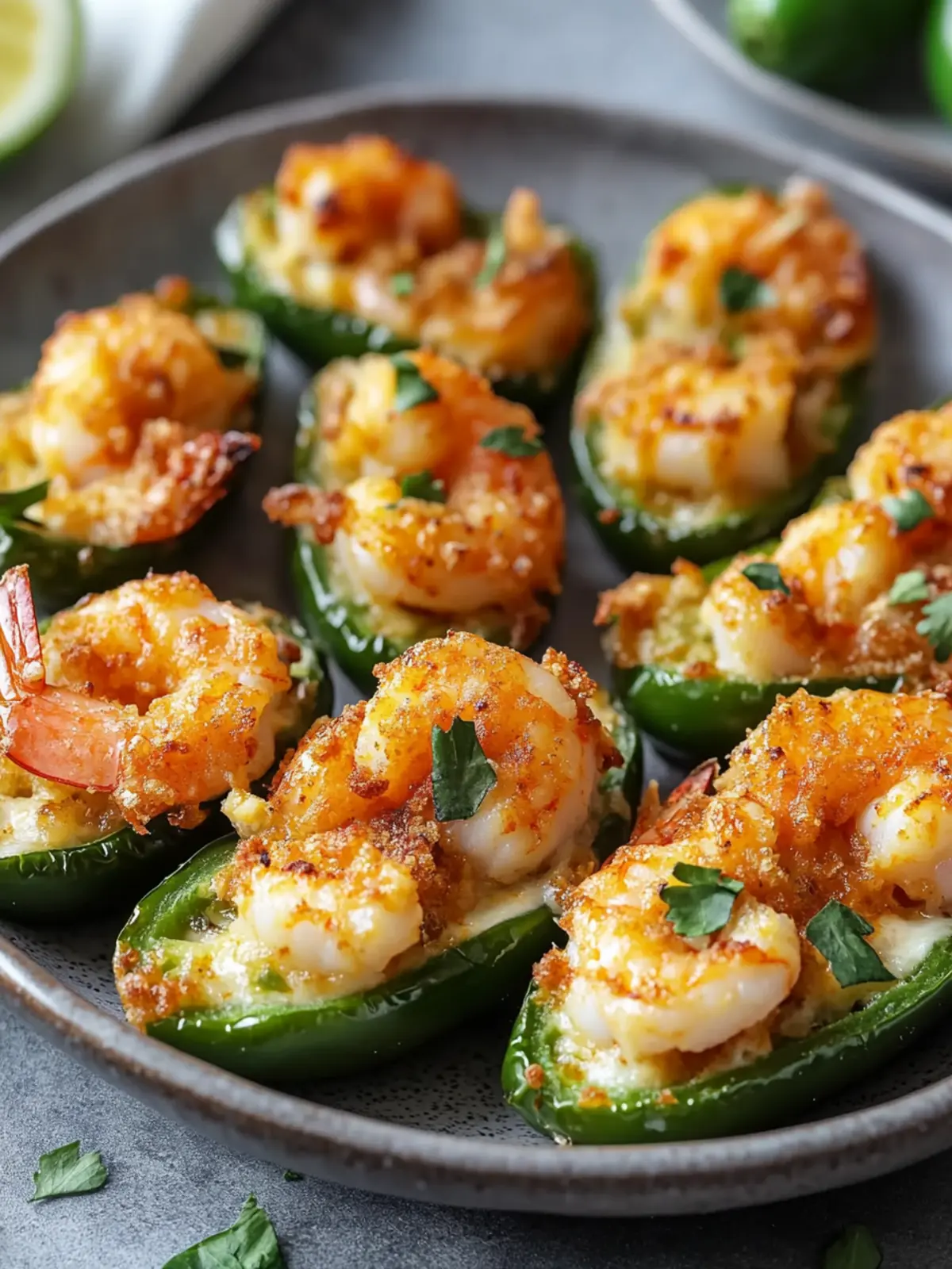 Spicy Shrimp Stuffed Jalapeño Poppers You ll Crave Tonight 4 Shrimp Stuffed Jalapeño Poppers