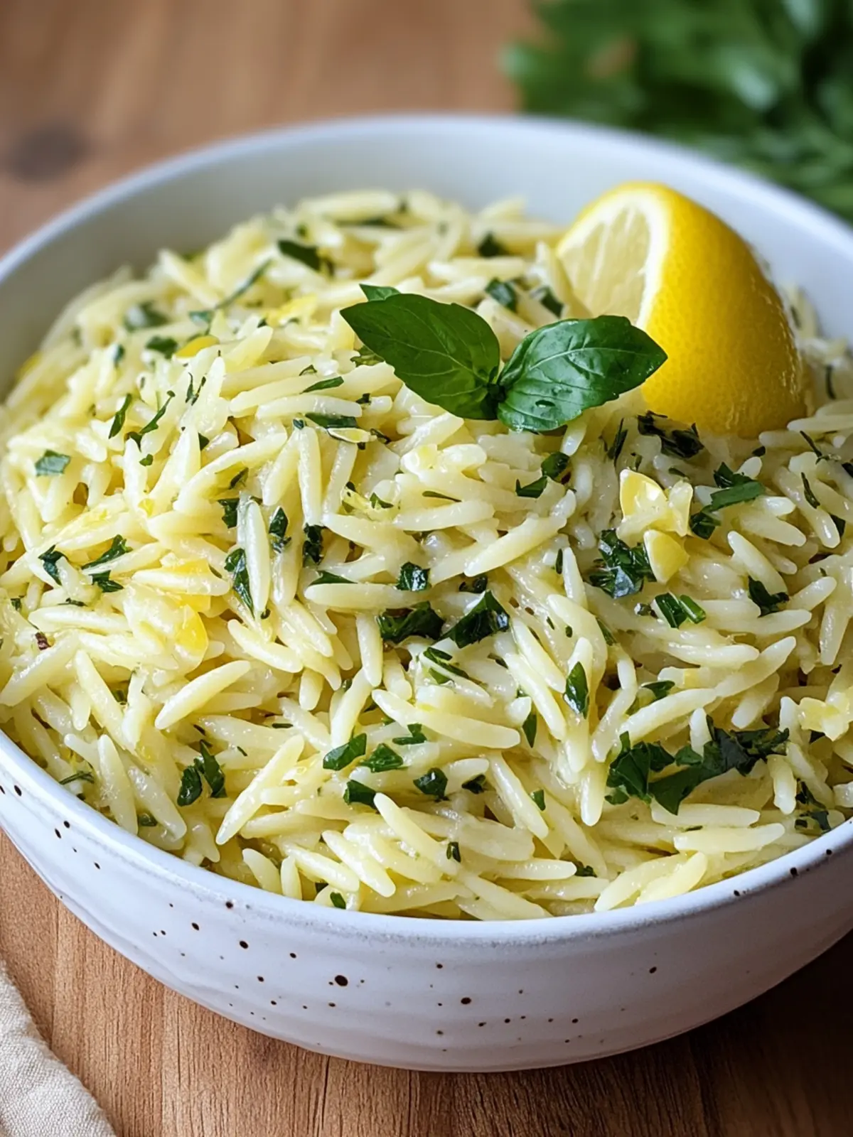 Zesty Lemon Herb Orzo: A Fresh Take on Easy Side Dishes 4 Lemon Herb Orzo