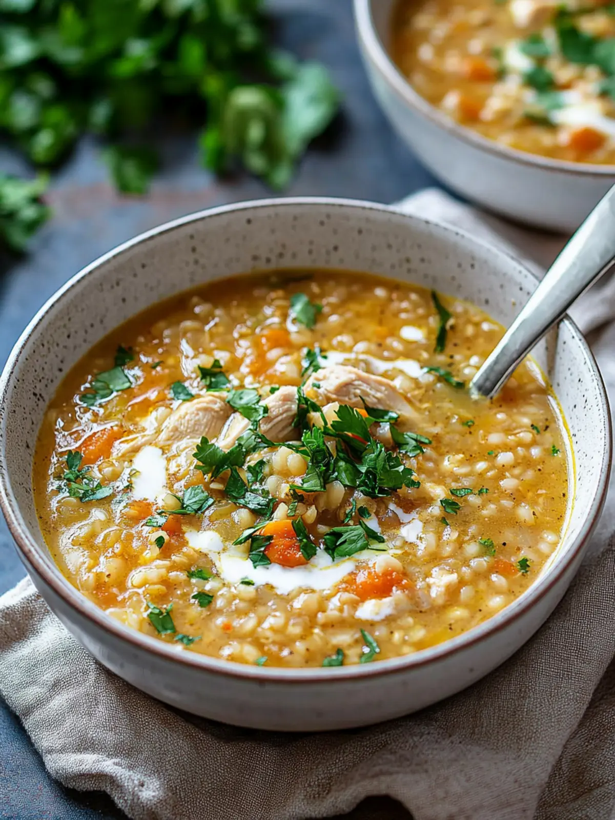 Cozy Up with Persian Chicken Barley Soup Perfection 3 Persian Chicken Barley Soup