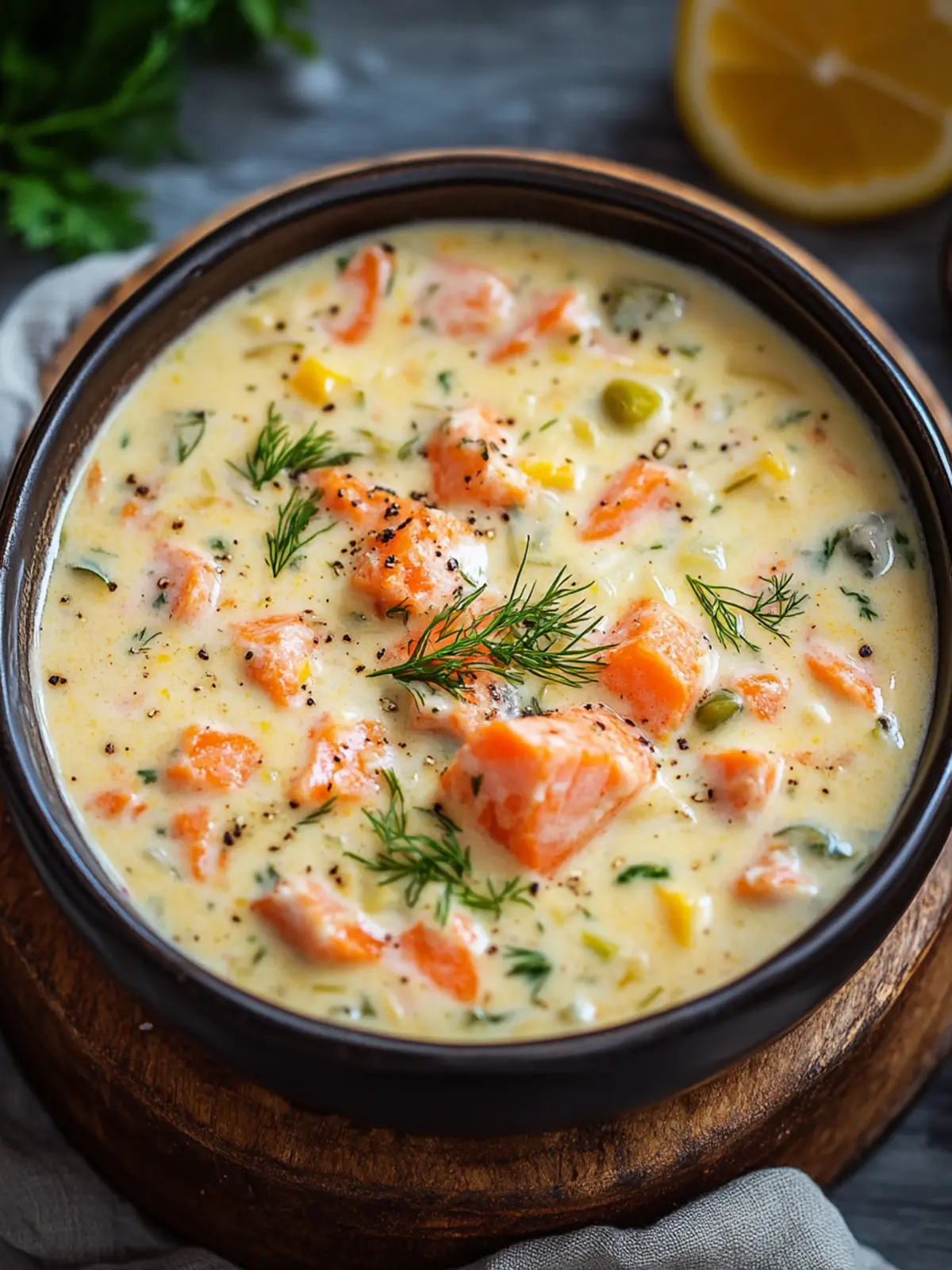 Creamy Salmon Chowder for Cozy Nights In 2 Salmon Chowder
