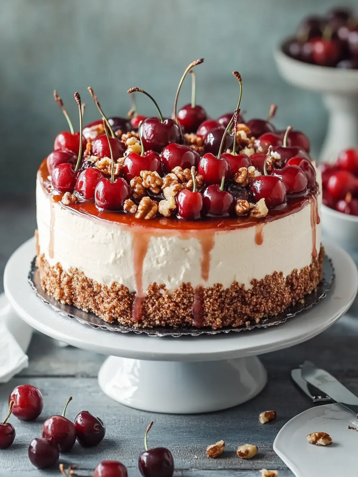 Deliciously Moist Cherry Nut Cake for Family Memories 2 Cherry Nut Cake