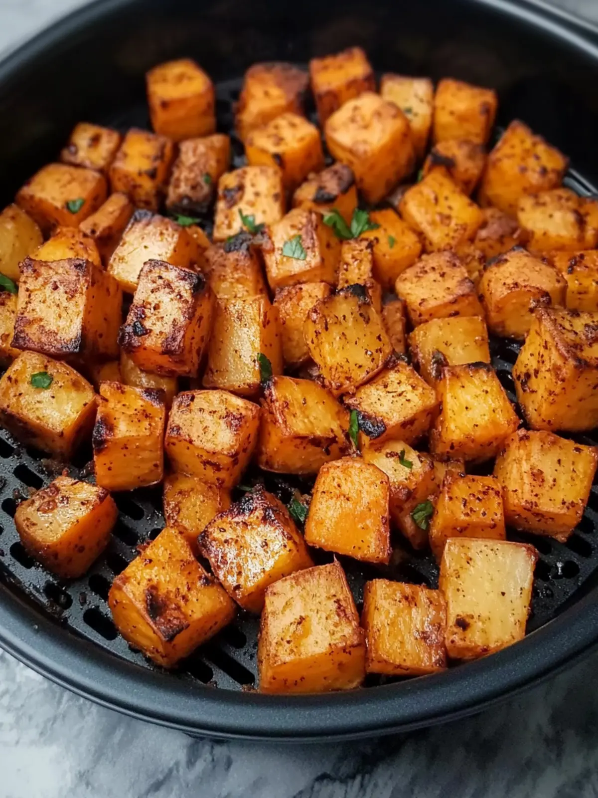 Air Fryer Sweet Potato Cubes: Your Healthy Snack Secret! 3 Air Fryer Sweet Potato Cubes: A Healthy Snack Guide