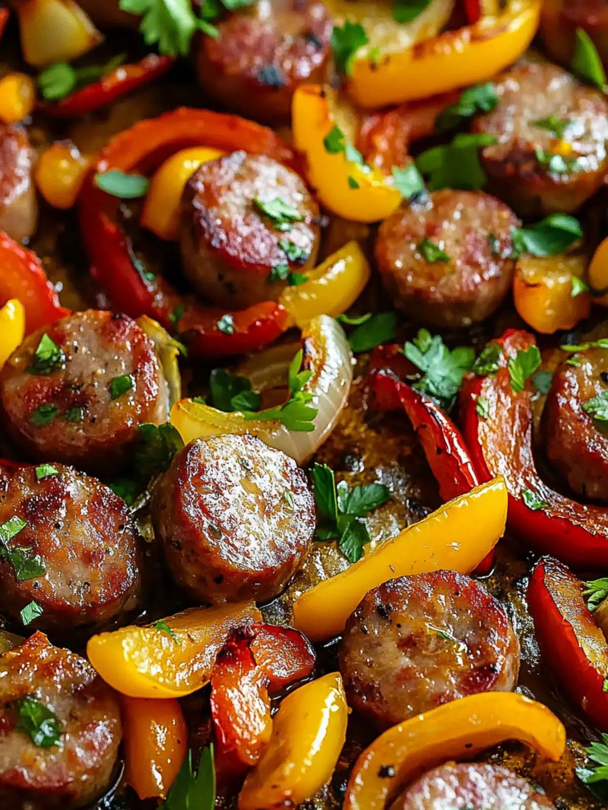 Savory Sheet Pan Sausage Peppers and Onions in 30 Minutes 3 Sheet Pan Sausage Peppers and Onions