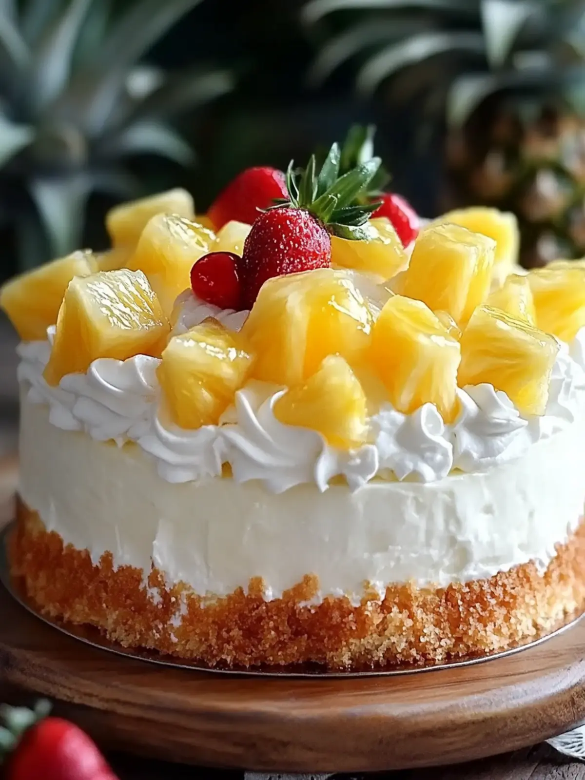 Juicy Pineapple Heaven Cake: Your Tropical Escape Awaits 2 Juicy Pineapple Heaven Cake