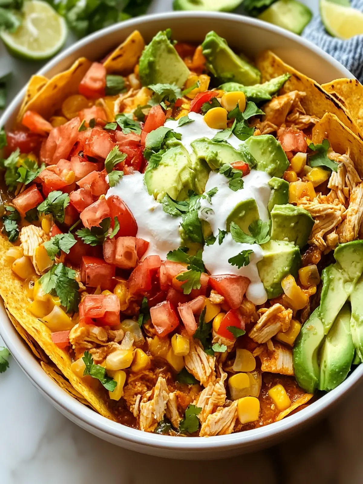 Easy Chicken Tortilla Dump Dinner Ready in 30 Minutes 4 Chicken Tortilla Dump Dinner