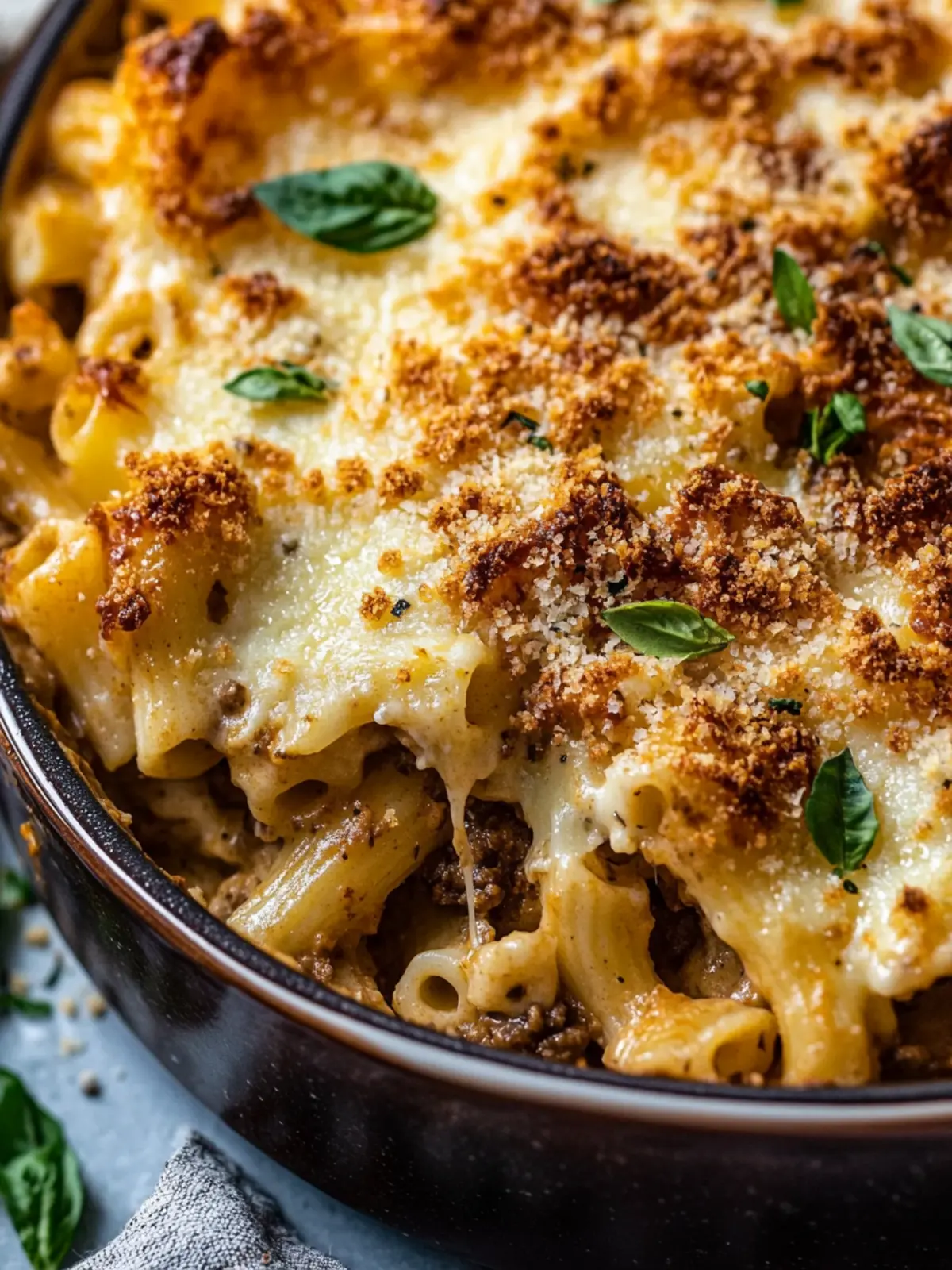 Hearty Vegan Pasta Bake with Blissful Blender Bechamel 3 Vegan pasta bake with blender bechamel
