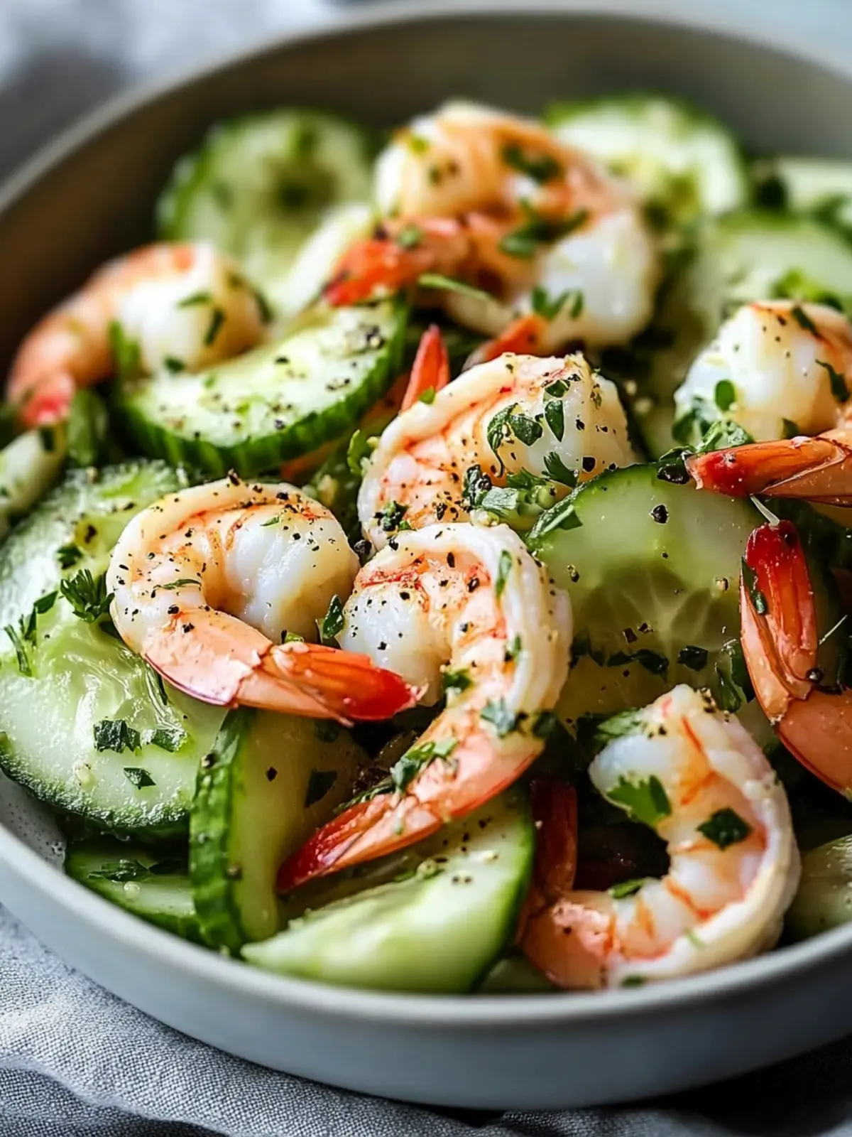 Cucumber Shrimp Salad: Light, Zesty, and Perfectly Refreshing 3 Cucumber Shrimp Salad