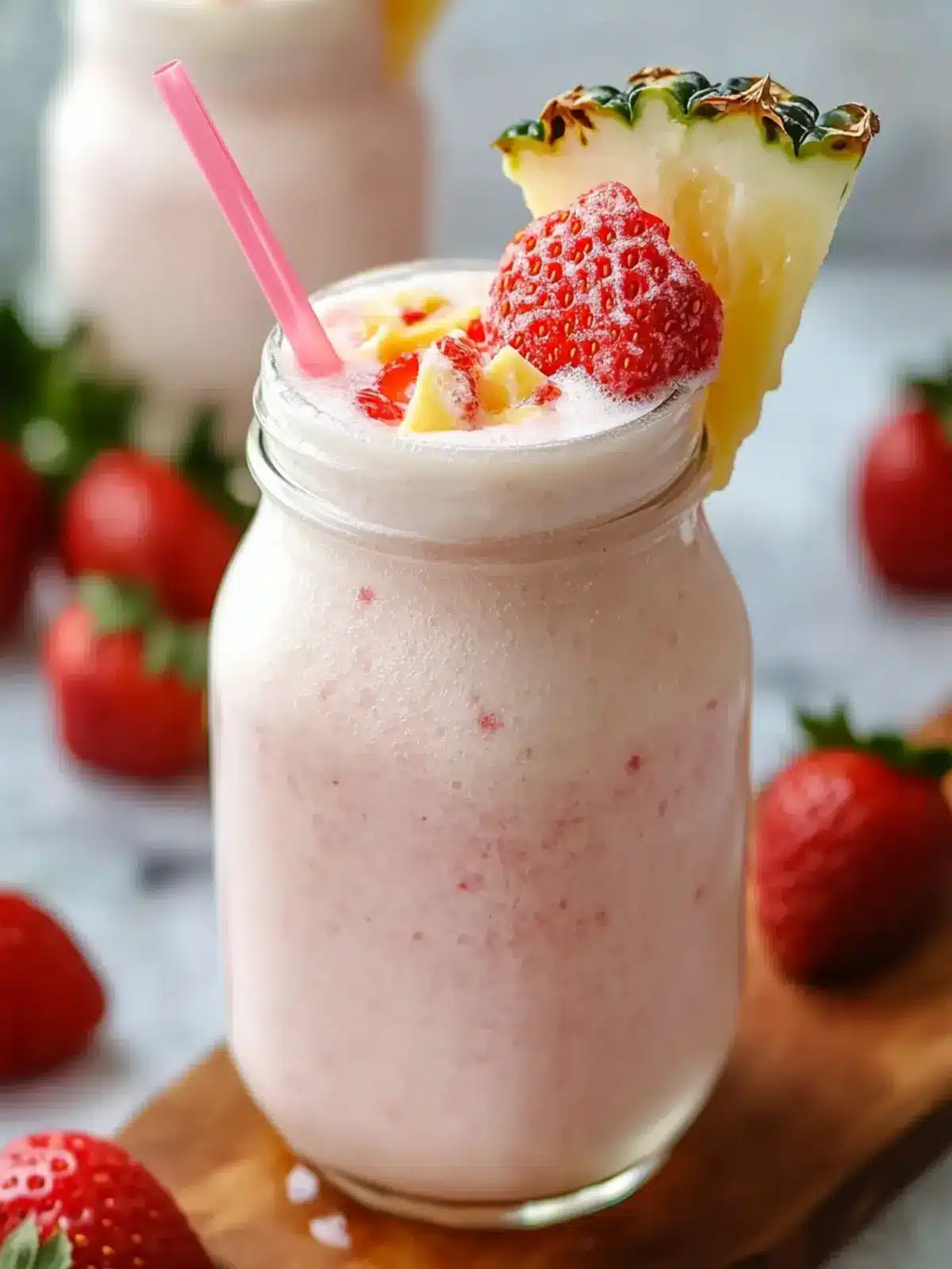 Delicious Strawberry Pina Colada for a Tropical Twist 3 Strawberry Pina Colada