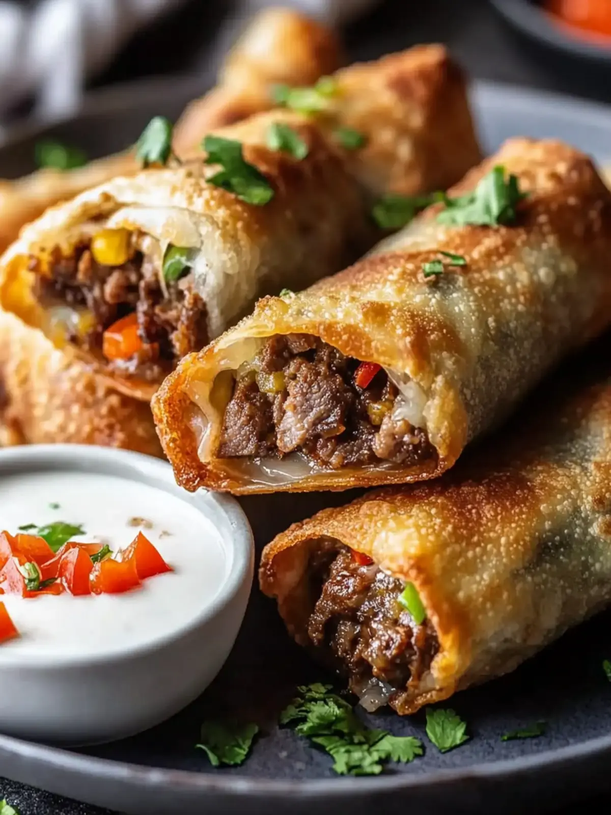Philly Cheesesteak Egg Rolls That Will Wow Your Guests 3 Philly Cheesesteak Egg Rolls