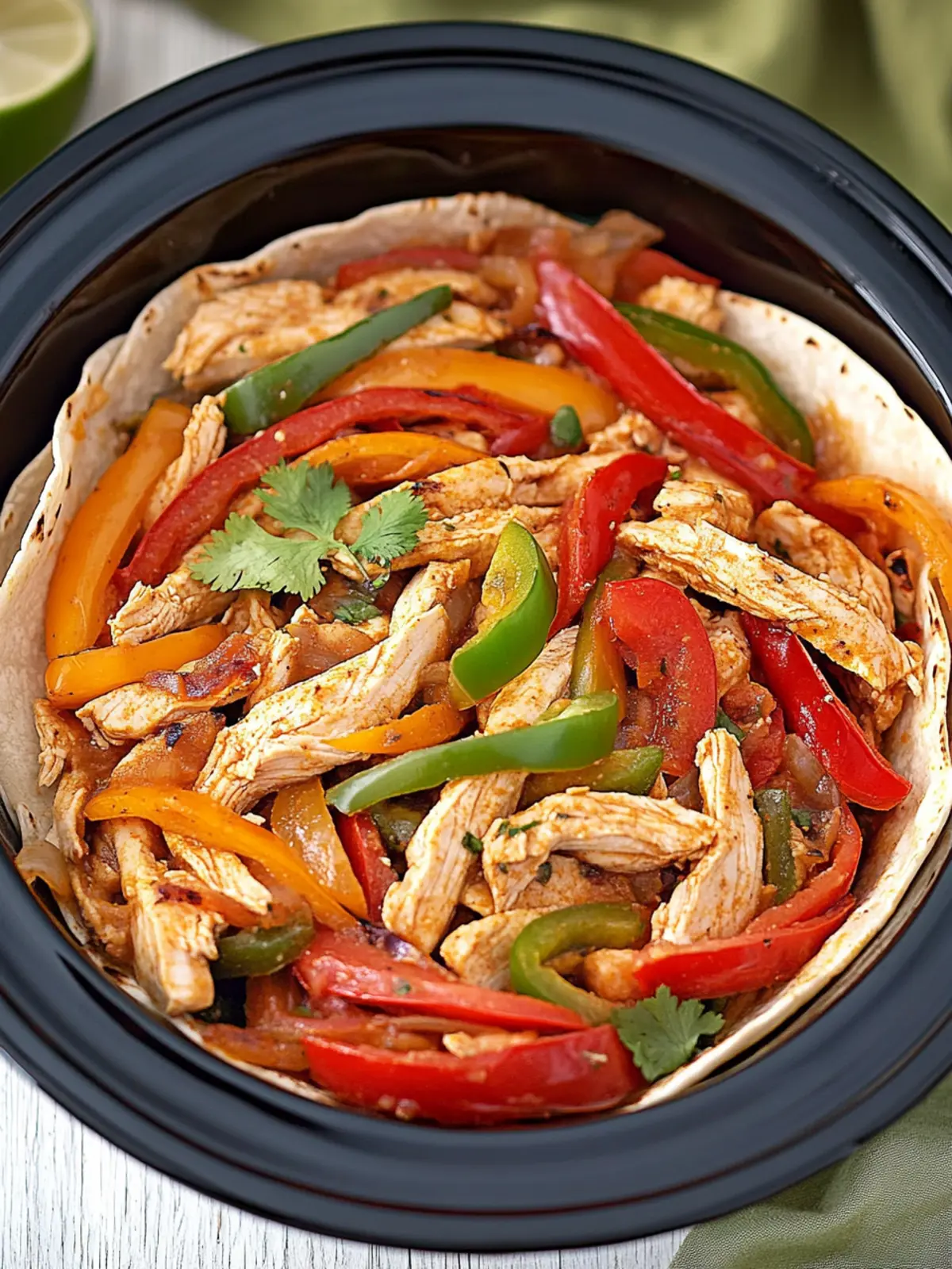 Crock-Pot Chicken Fajitas That Will Wow Your Taste Buds 4 Crock-Pot Chicken Fajitas