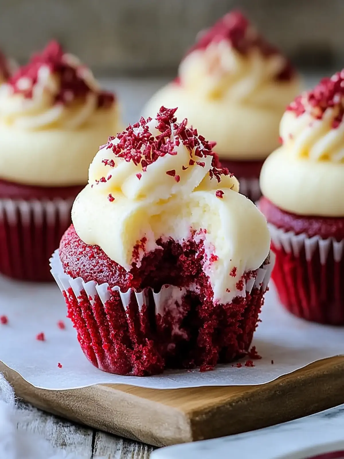 Delicious Red Velvet Cheesecake Cupcakes to Wow Your Guests 4 Red Velvet Cheesecake Cupcakes