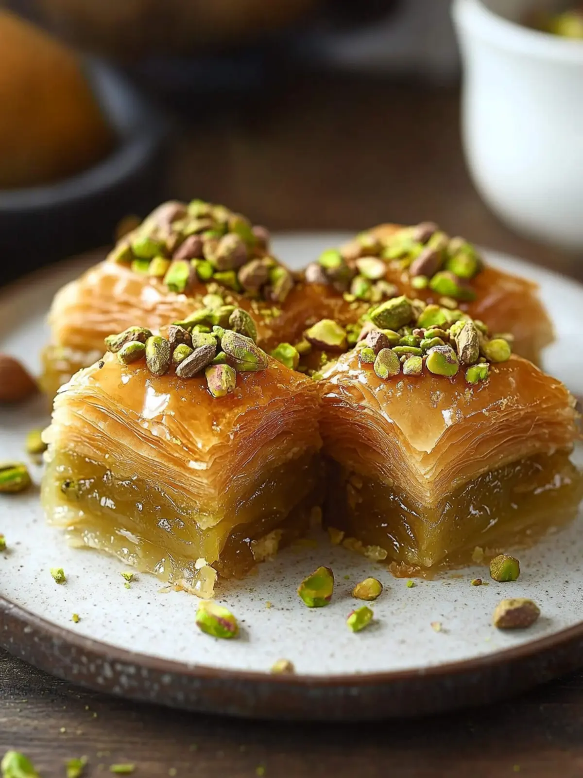 Irresistible Honey Pistachio Baklava for Your Next Celebration 3 Honey Pistachio Baklava