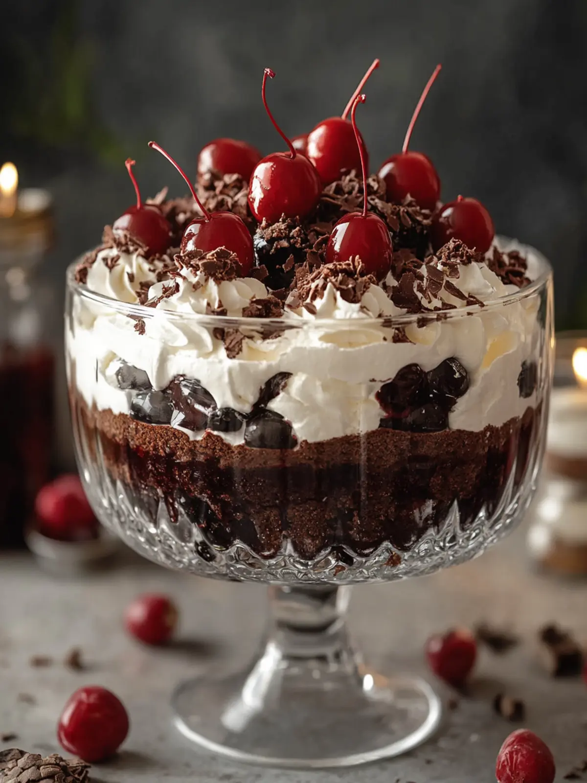 Decadent Black Forest Trifle That Will Wow Your Guests 2 Black Forest Trifle