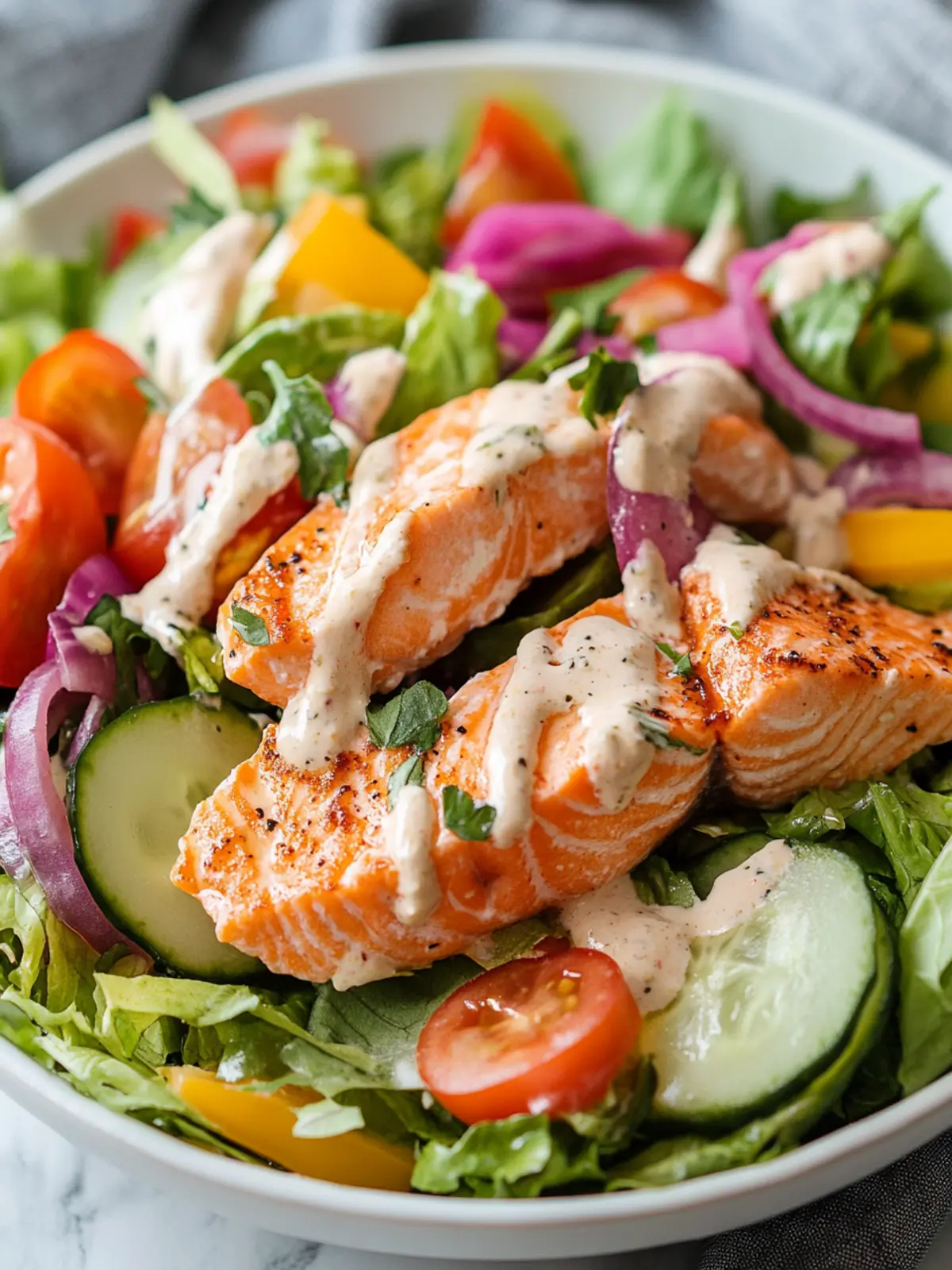 Zesty Flaky Salmon Salad That Will Brighten Your Day 4 Flaky Salmon Salad