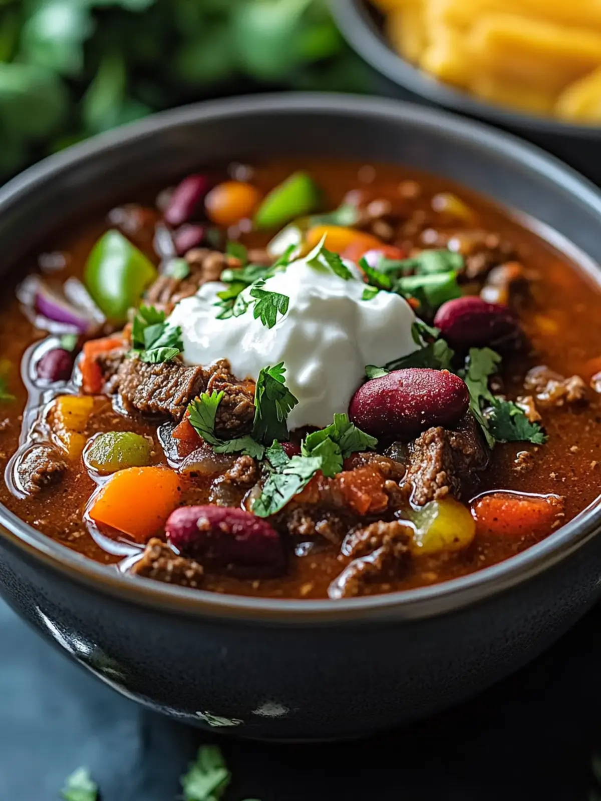 Hearty Crockpot Steak Chili for Cozy Nights In 3 Crockpot Steak Chili