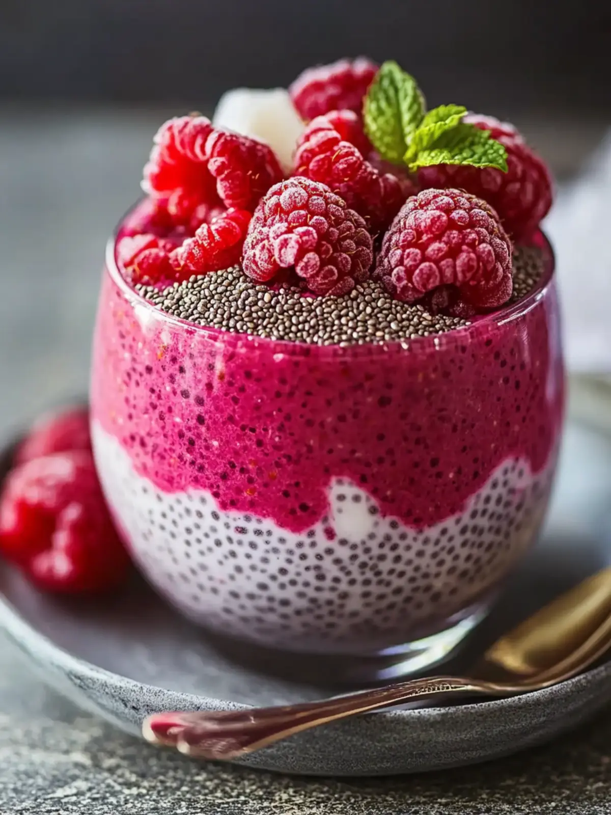 Raspberry Coconut Chia Seed Pudding: A Guilt-Free Delight 2 Raspberry Coconut Chia Seed Pudding