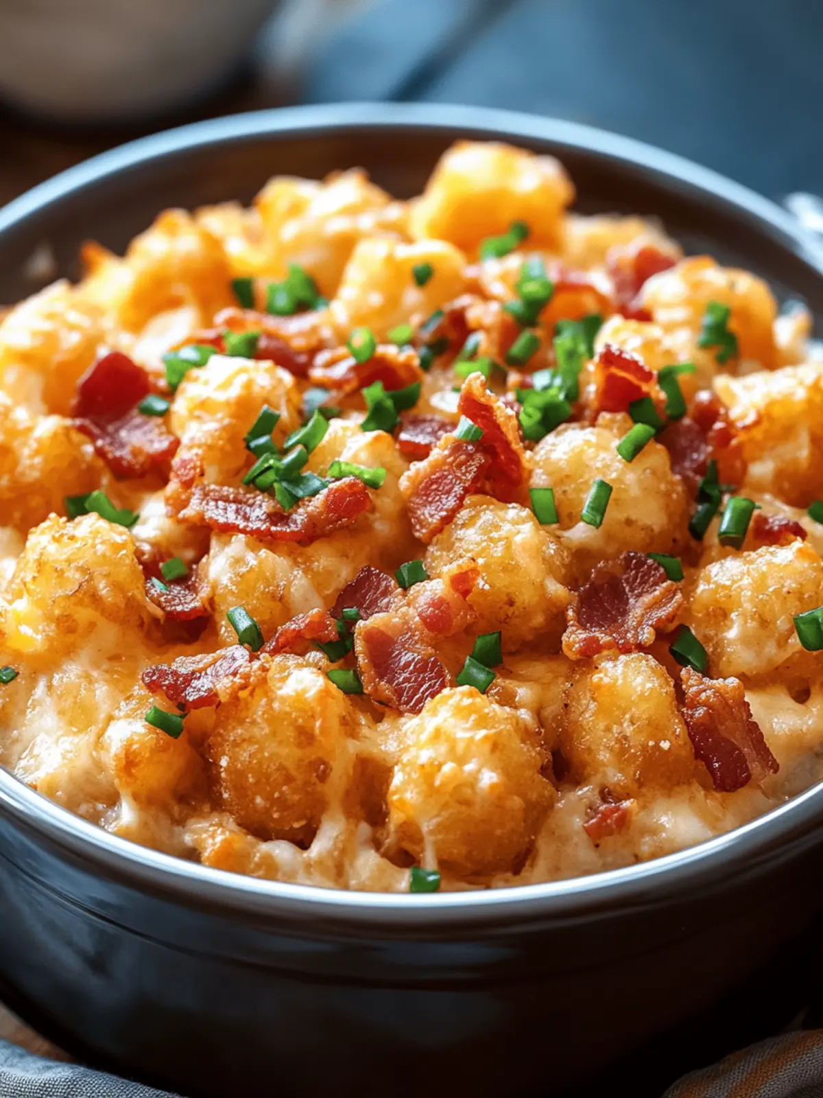 Crockpot Chicken Bacon & Ranch Tater Tot Casserole Bliss 4 Crockpot Chicken Bacon & Ranch Tater Tot Casserole
