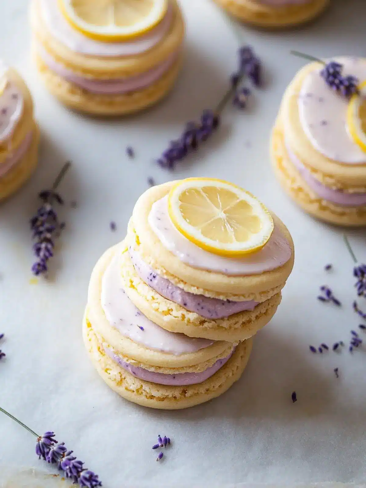 Lemon Lavender Sandwich Cookies Recipe: A Floral Delight 4 Lemon Lavender Sandwich Cookies Recipe