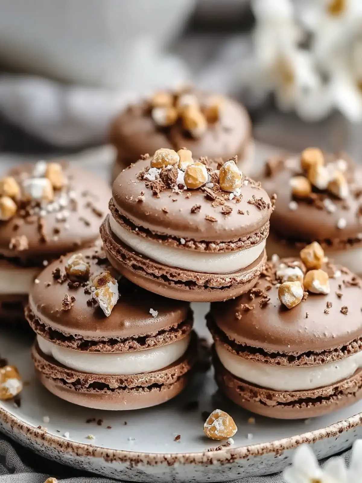 Irresistible Ferrero Rocher Macarons for Sweet Indulgence 4 Ferrero Rocher Macaron