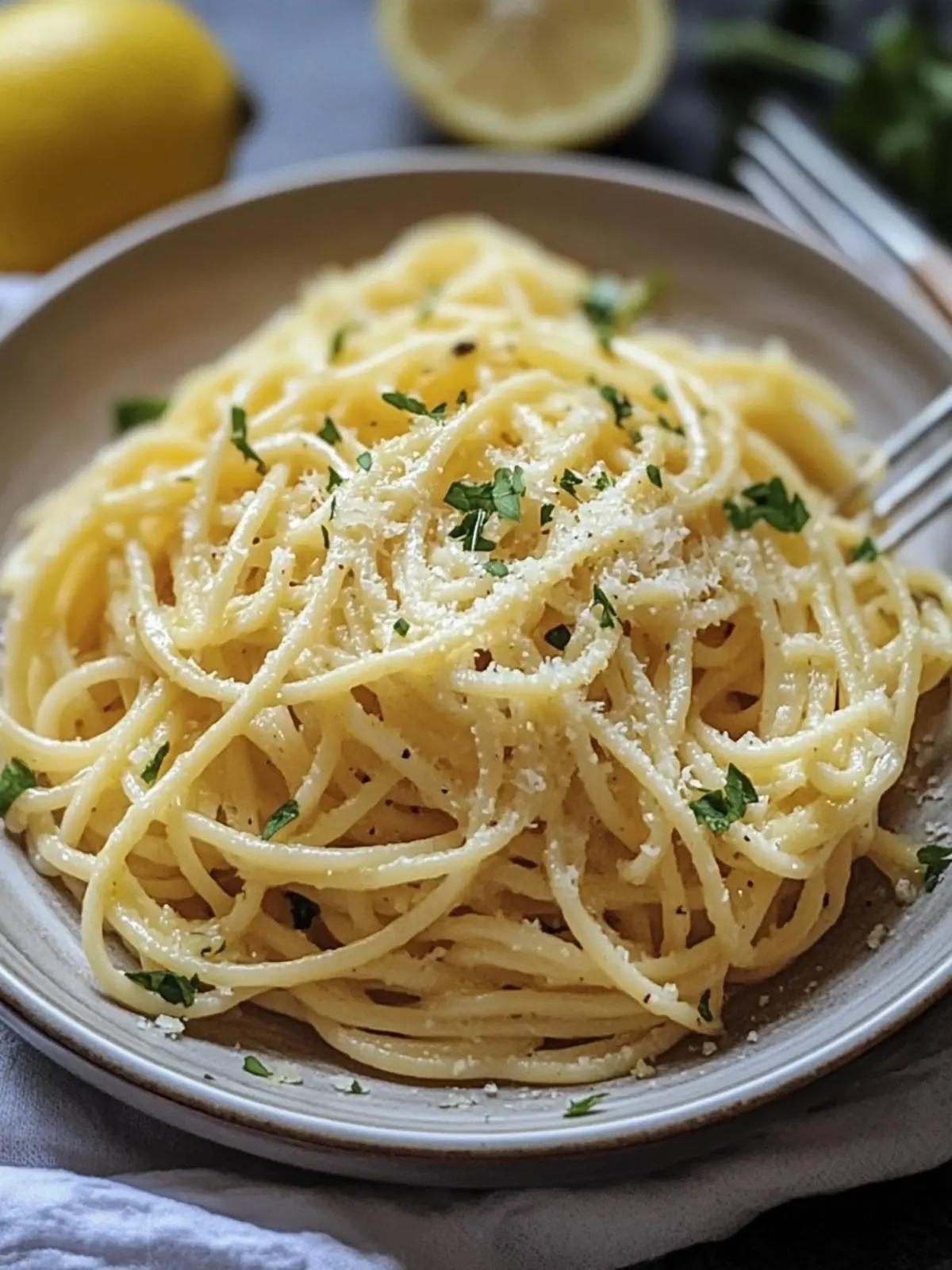 Lemon Garlic Butter Noodles: Quick Comfort for Any Night 2 Lemon Garlic Butter Noodles
