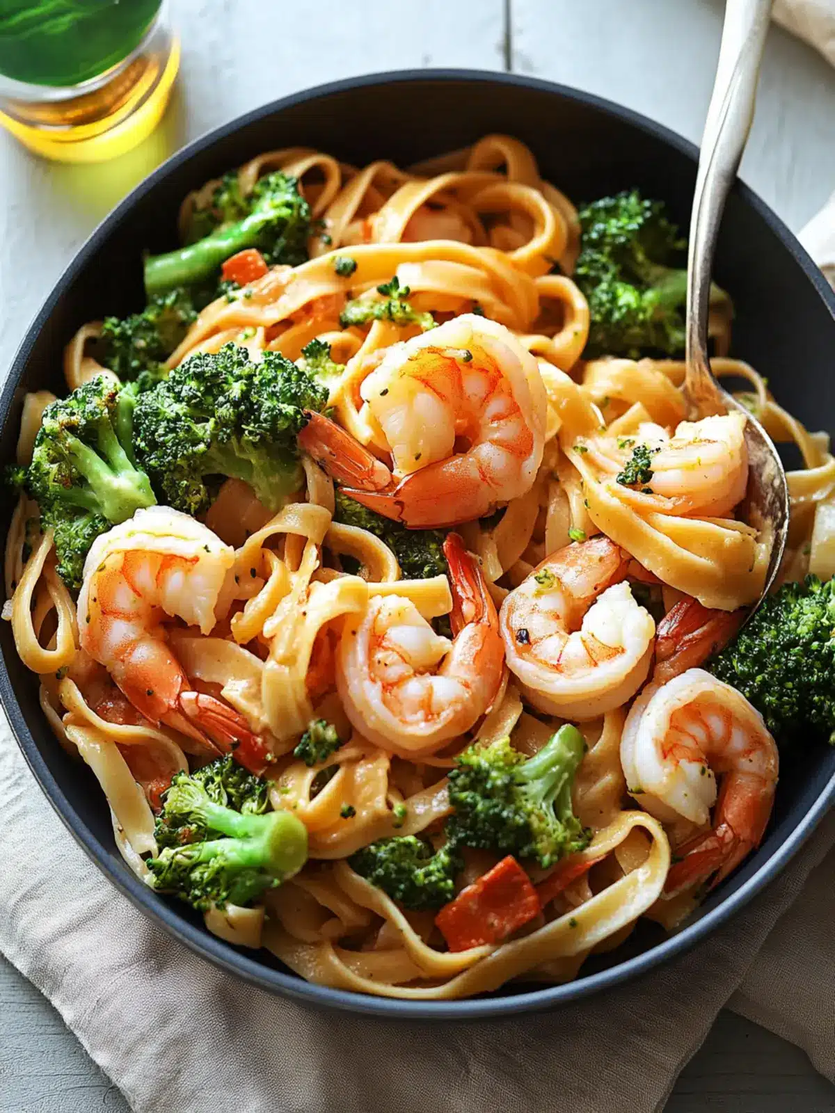 Shrimp and Broccoli Fettuccine for Quick Weeknight Delights 4 Shrimp and Broccoli Fettuccine