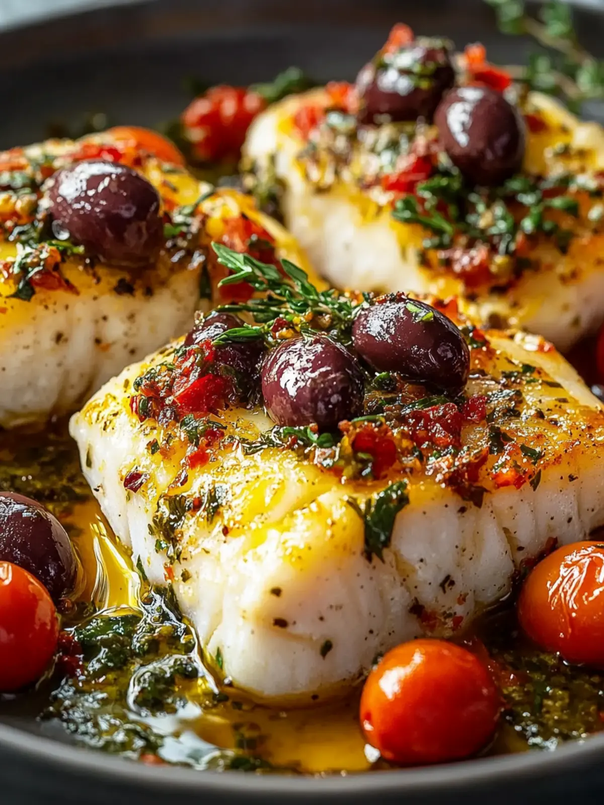 Mediterranean Baked Cod with Olives for a Heart-Healthy Dinner 3 Mediterranean Baked Cod with Olives