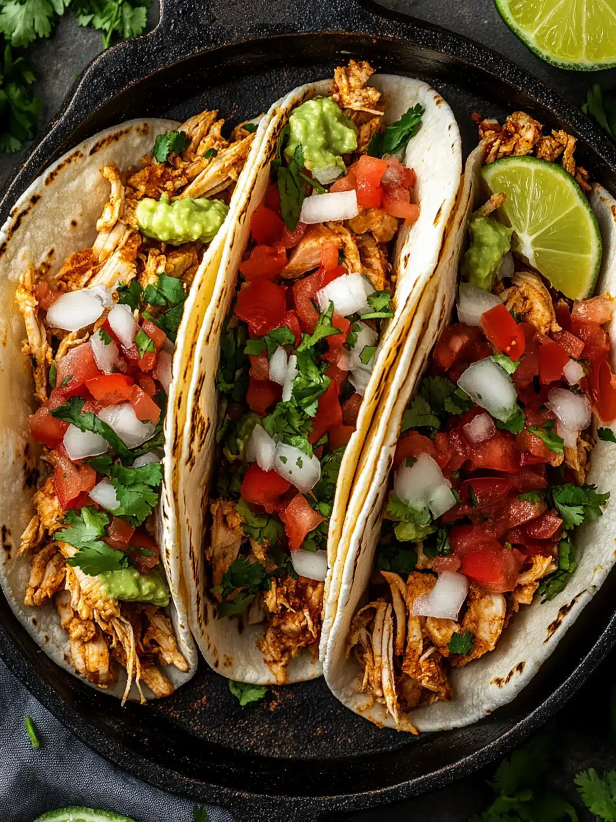 Slow Cooker Chicken Tacos: Simple, Customizable Flavor Fix 4 Slow Cooker Chicken Tacos