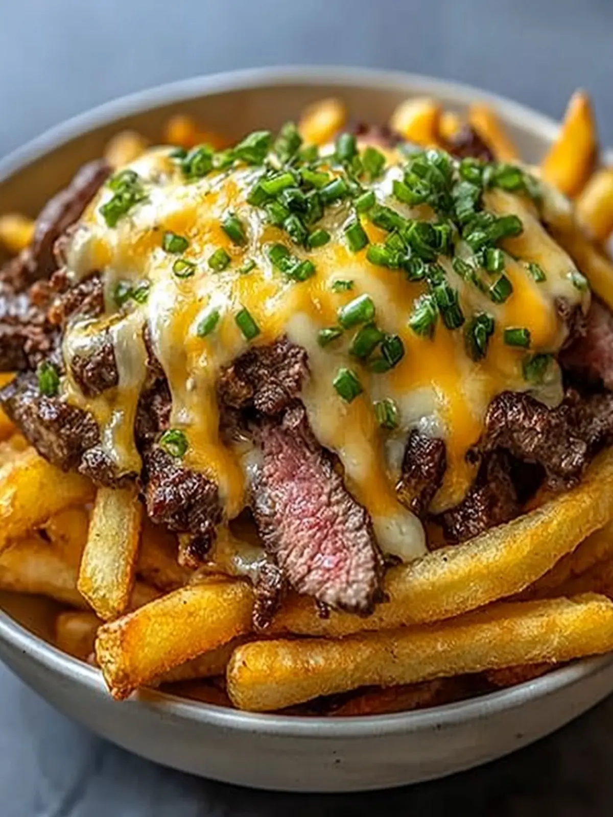 Indulge in Steak & Cheese Loaded Fries: Ultimate Comfort Food 3 Steak & Cheese Loaded Fries