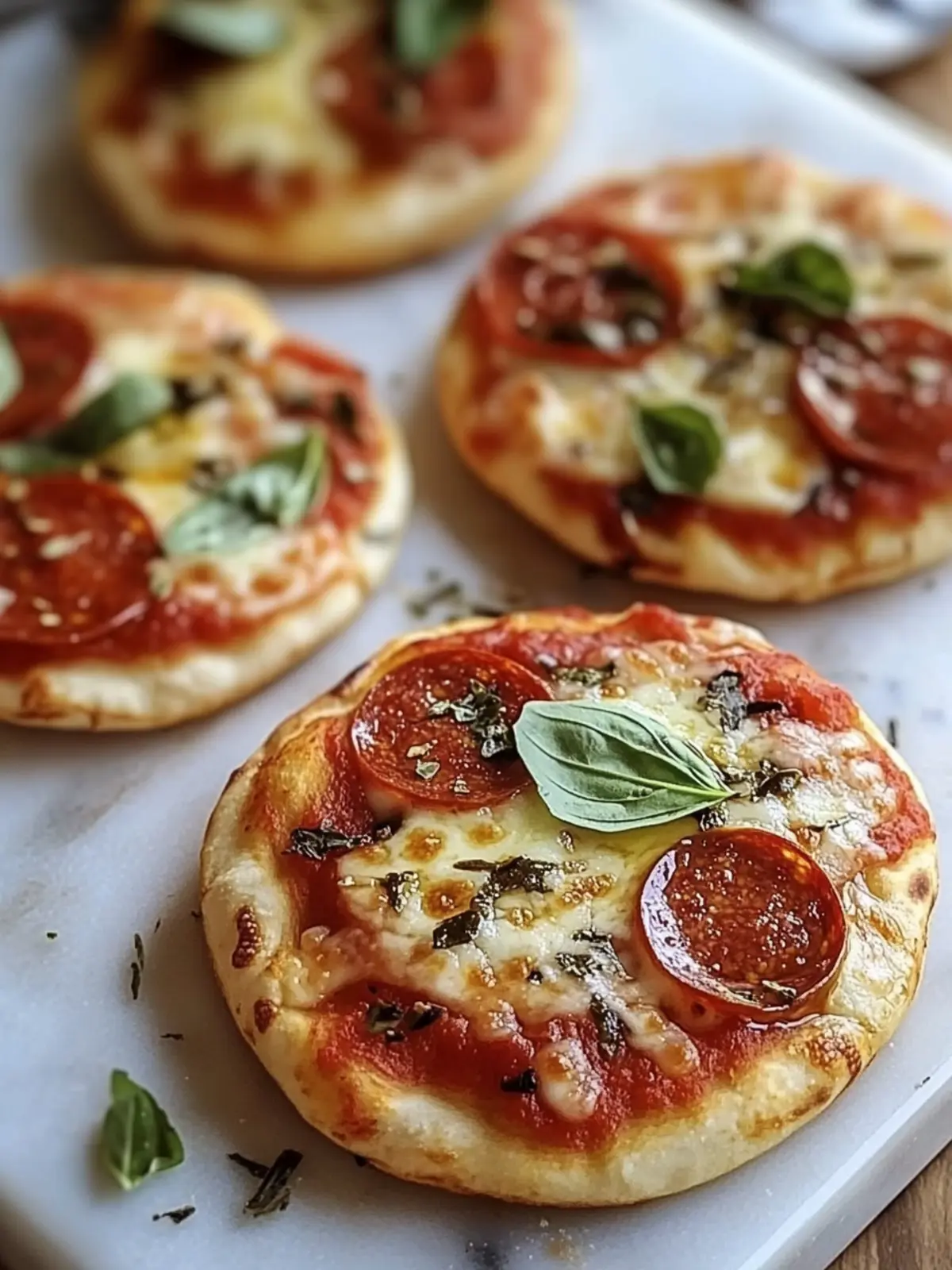 Mini Lunchbox Pizzas: Fun, Fast, and Fully Customizable! 4 Mini Lunchbox Pizzas