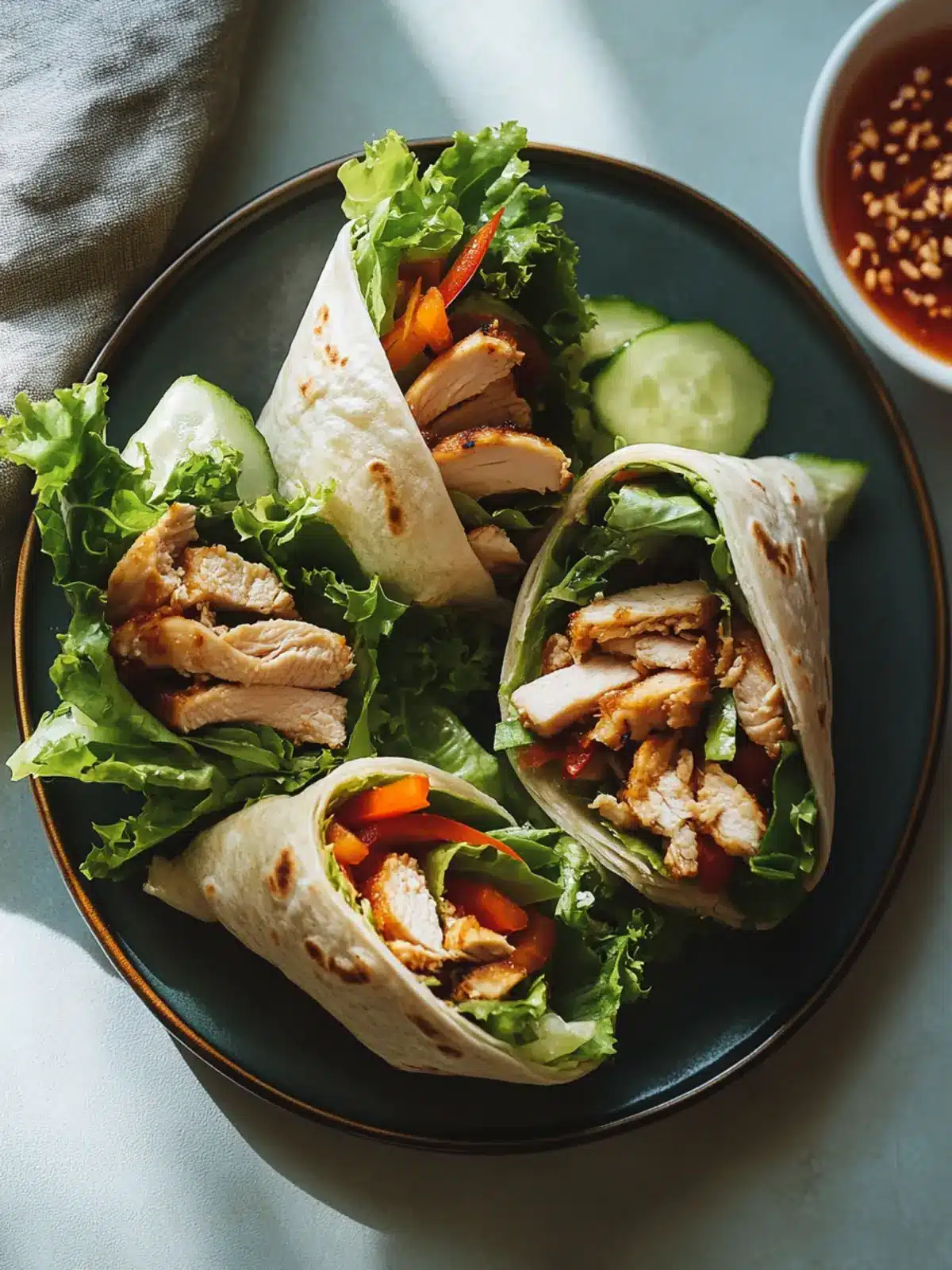 Delicious Vietnamese Chicken Wraps You Can Make in Minutes 2 Vietnamese Chicken Wraps