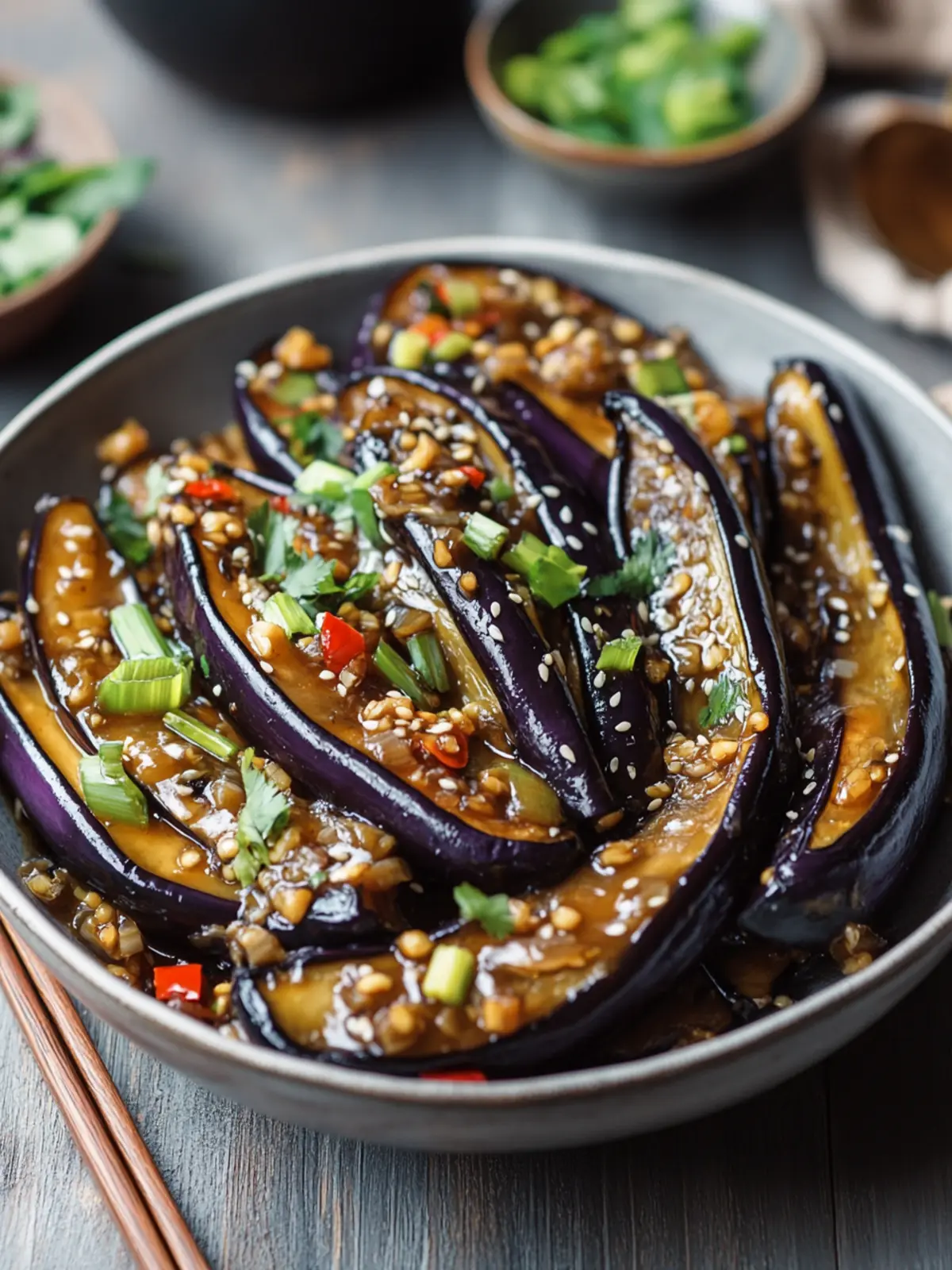 Savory Chinese Eggplant with Garlic Sauce in Just 25 Minutes 2 Chinese Eggplant with Garlic Sauce