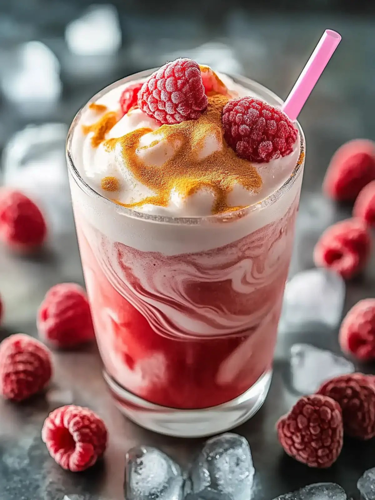 Delight in Refreshing Iced Raspberry Vanilla Chai Bliss 2 Refreshing Iced Raspberry Vanilla Chai