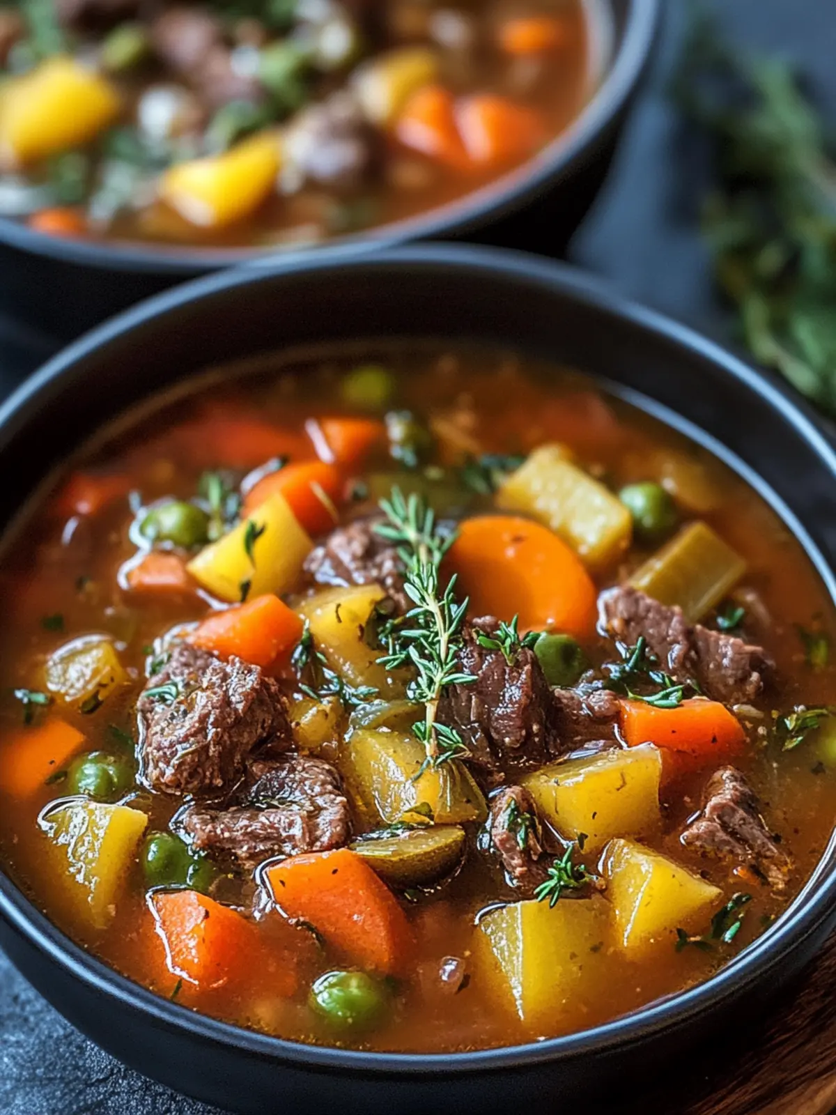 Cozy Up with Braised Vegetable Beef Soup for Cold Nights 4 Braised Vegetable Beef Soup