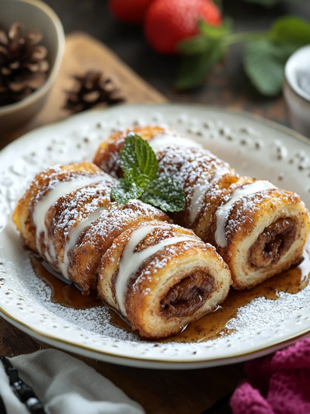 Cinnamon Roll French Toast Roll-Ups for a Cozy Morning Treat 3 Cinnamon Roll French Toast Roll-Ups