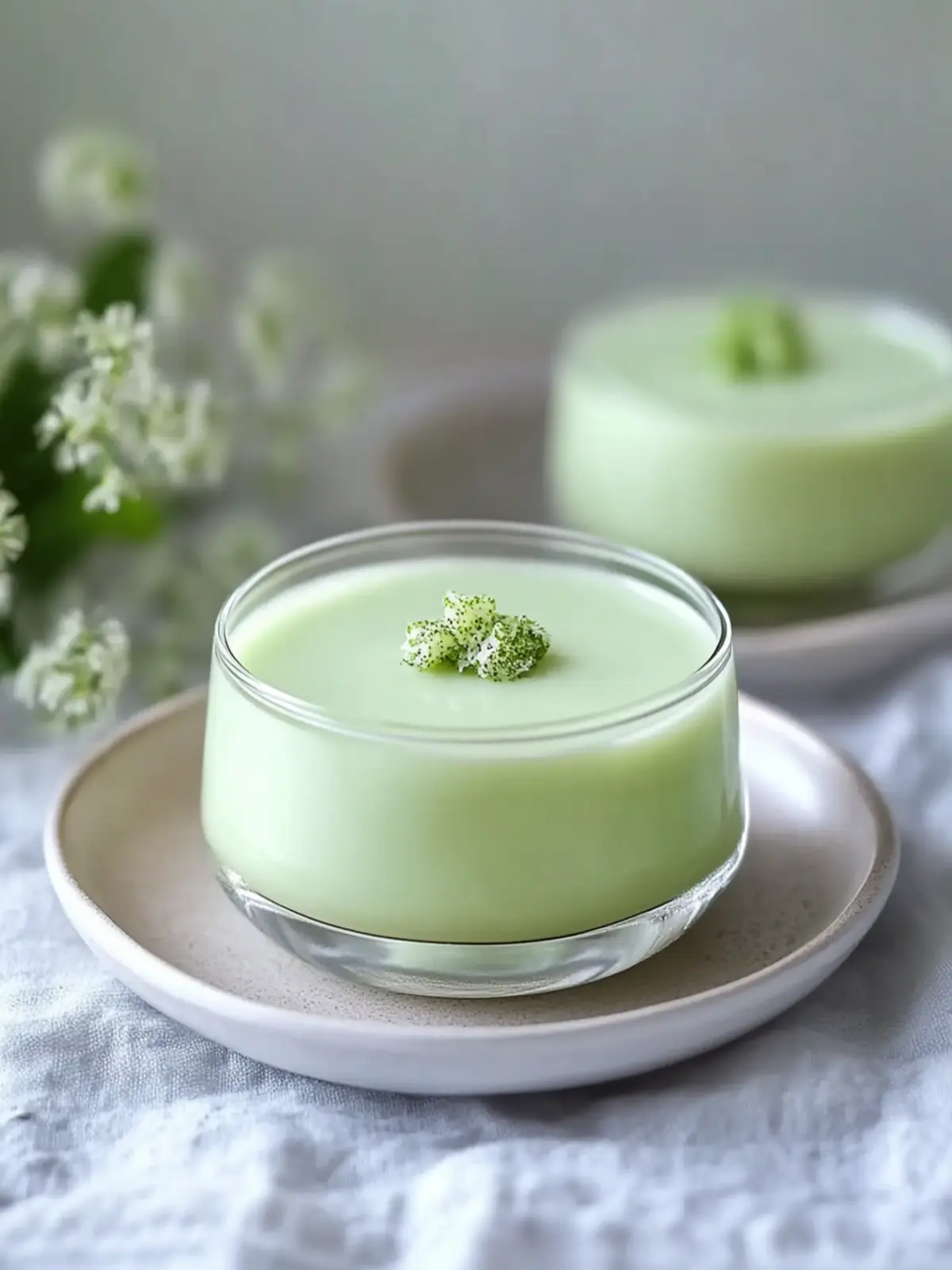 Delightfully Creamy Pandan Coconut Panna Cotta for Sweet Bliss 2 Delightfully Creamy Pandan Coconut Panna Cotta