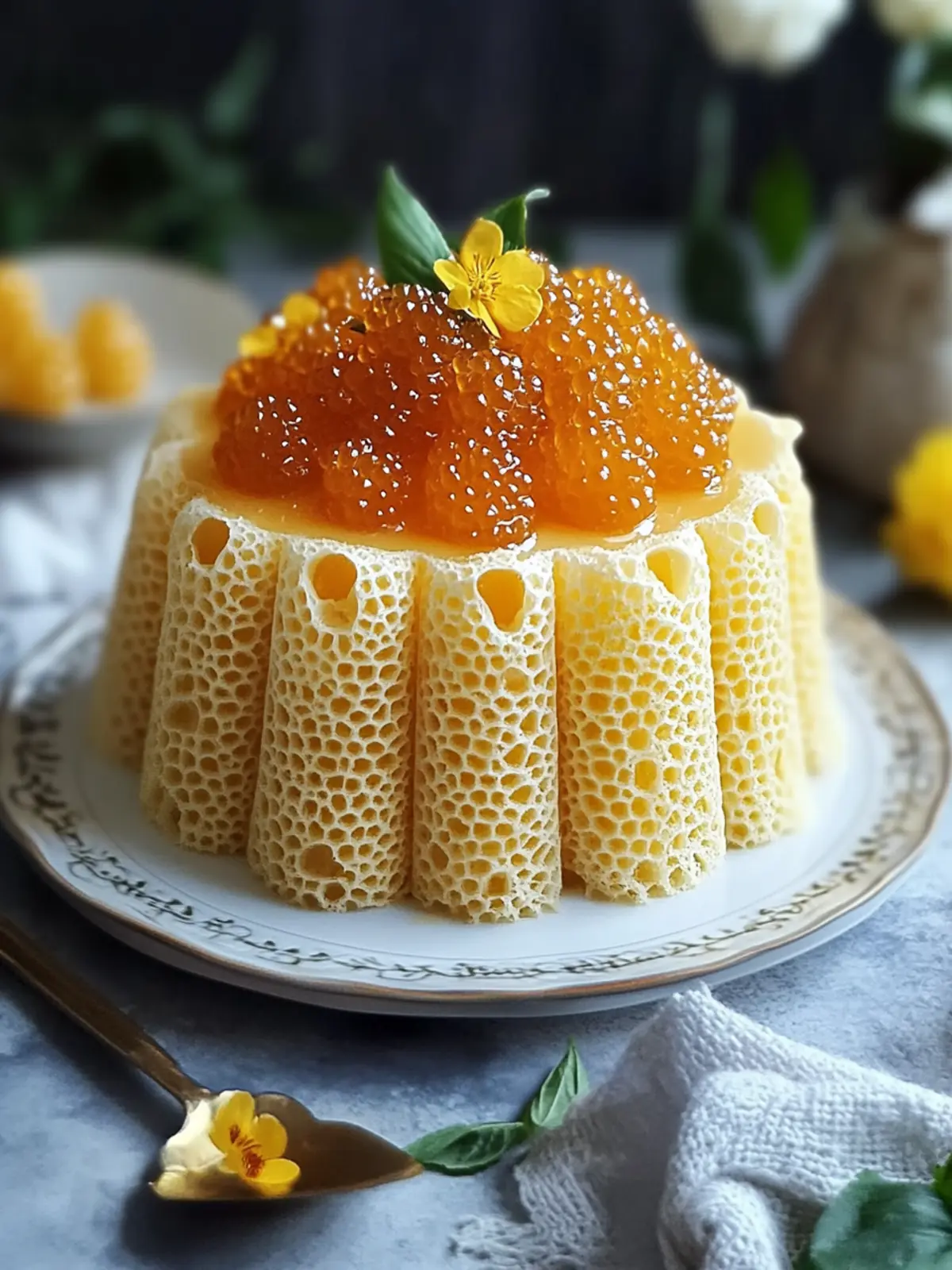 Deliciously Soft Vietnamese Honeycomb Cake You ll Adore Today 3 Deliciously Soft Vietnamese Honeycomb Cake You ll Love
