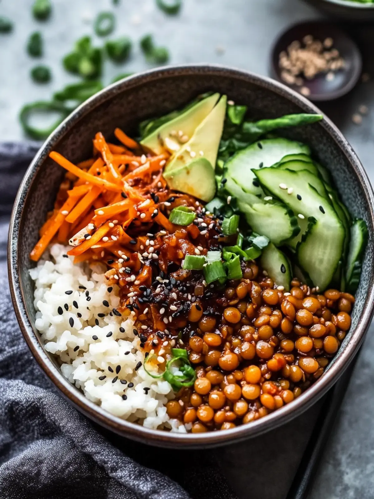 Korean Lentils Vegan Bulgogi: Comfort Food Made Easy 4 Korean Lentils Vegan Bulgogi