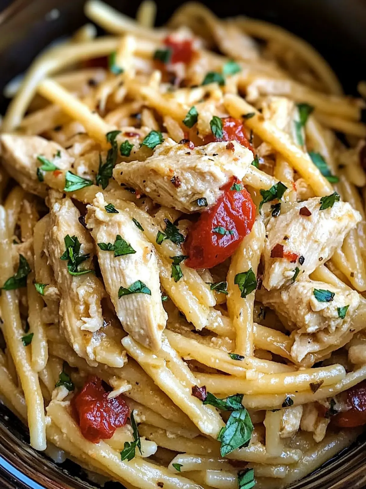 Crock Pot Marry Me Chicken Pasta for Effortless Dinner Dates 2 Crock Pot Marry Me Chicken Pasta