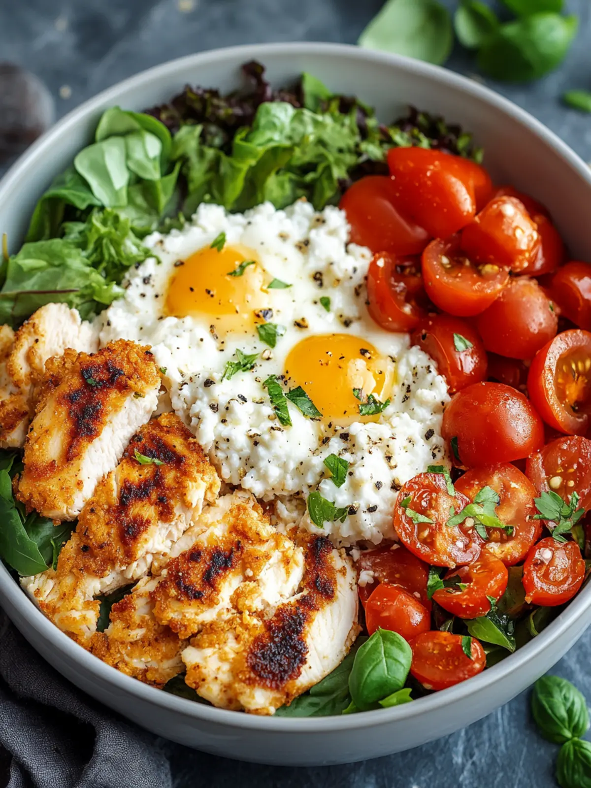 High Protein Chicken Parm Cottage Cheese Bowl for Ultimate Yum 3 High Protein Chicken Parm Cottage Cheese Bowl