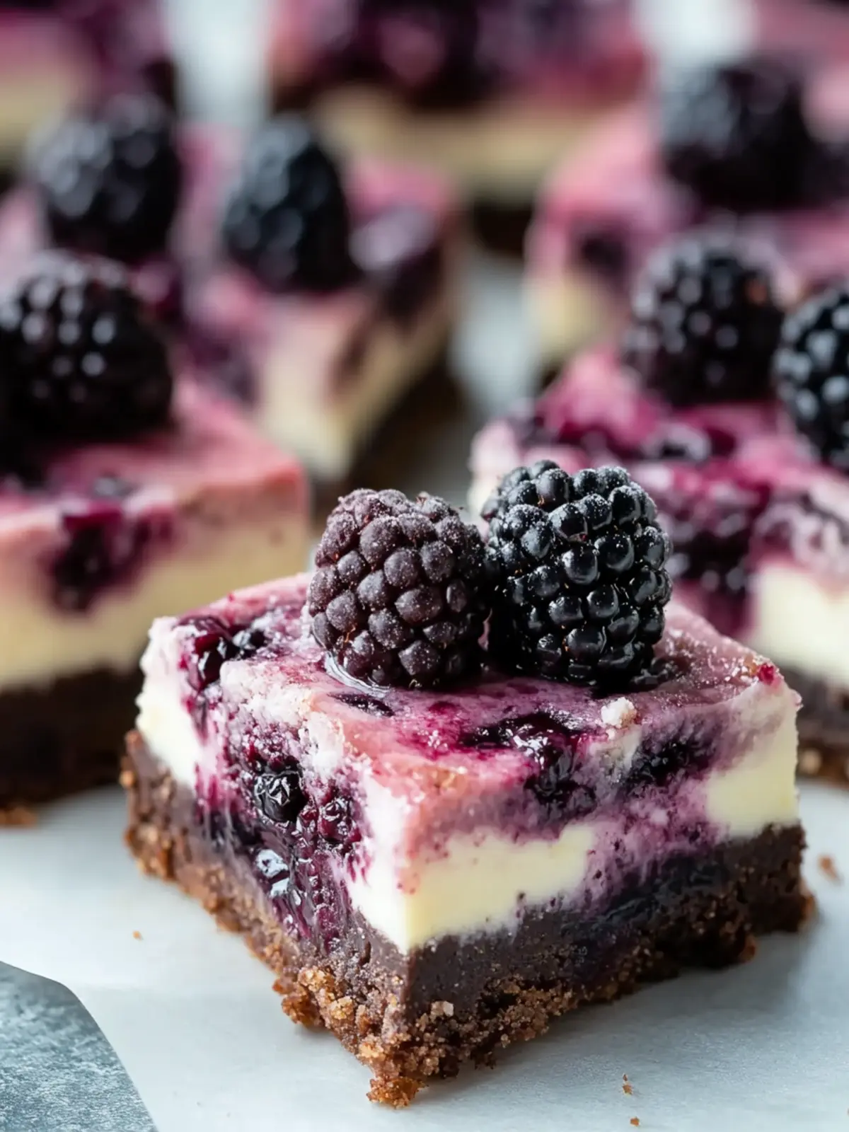 Decadent Blackberry Cheesecake Brownies You ll Crave Daily 3 Blackberry Cheesecake Brownies